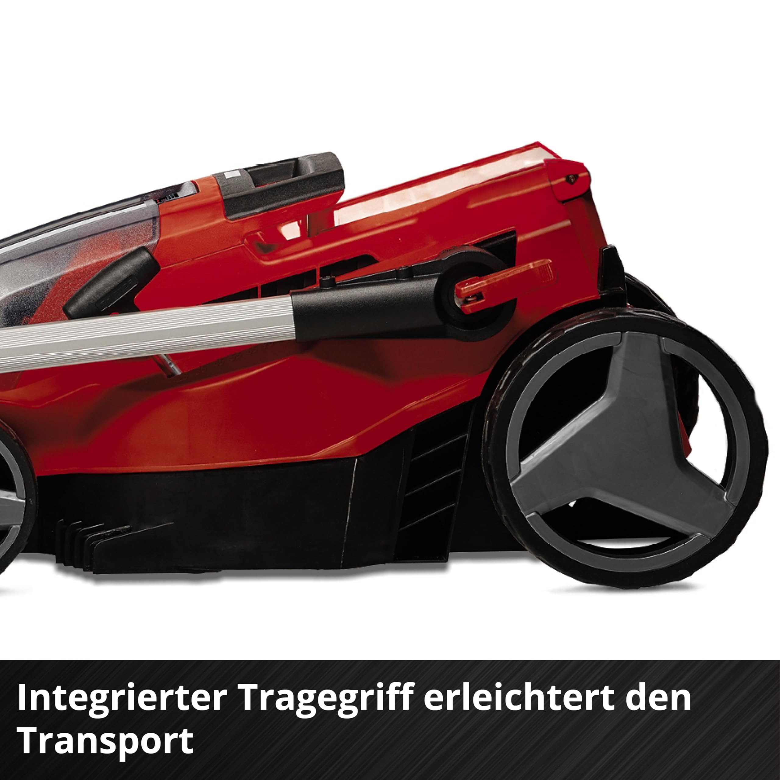 Einhell Akku-Rasenmäher GP-cm 36/450 Kit Power X-Change (36 V, 38 cm Schnittbreite, 450 m², Brushless, Mulchfunktion, 45 L Fangsack, inkl. 2 x 4,0 Ah Akkus + Twincharger)