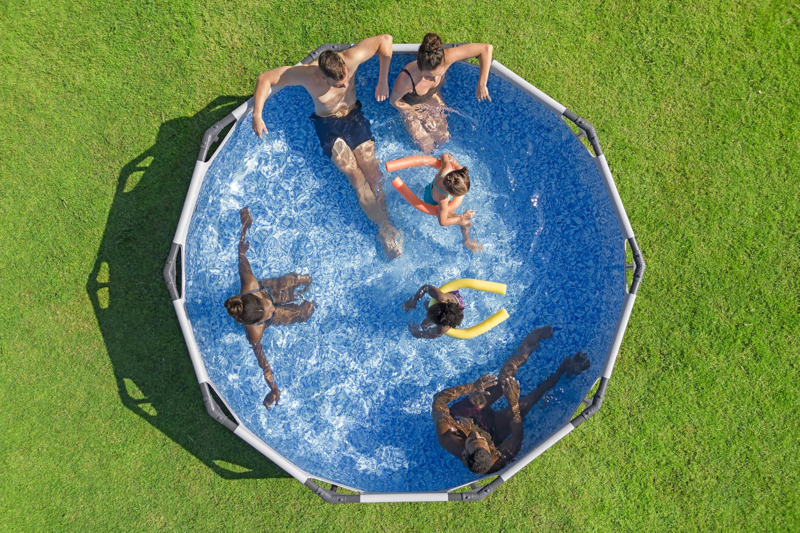 Bestway Steel Pro Max™ Frame Pool-Set, rund, mit Filterpumpe 305 x 76 cm
