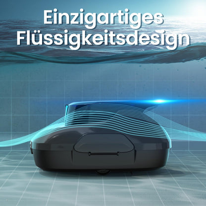 AIPER Scuba SE Poolroboter, Kabelloser Poolsauger Akku, 90 Minuten Reinigungszeit, Automatische Reinigung mit Selbsteinparkfunktion, Leichter Poolreiniger Ideal für Pools mit Flachem Boden